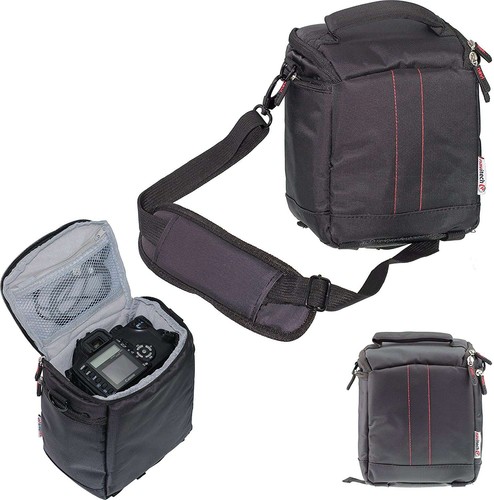 Navitech black case for canon - navitech,