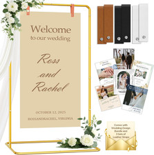 Adjustable 5.7 FT Wedding Sign