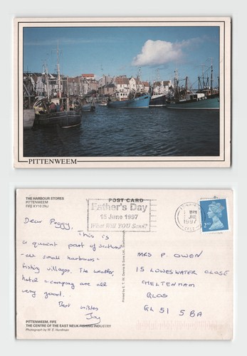 Postcard pittenweem harbour - -,