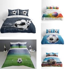 3D Football Print Duvet Cover