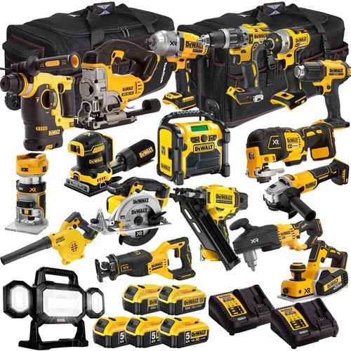 Dewalt 18v piece combo - dewalt,
