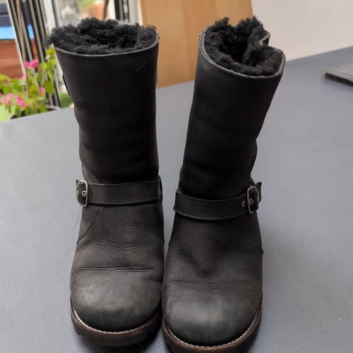 Ugg australia black leather - ugg,