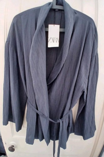 Zara womans dark grey - grey, kimono