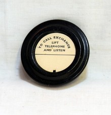 GPO METAL TELEPHONE DUMMY DIAL
