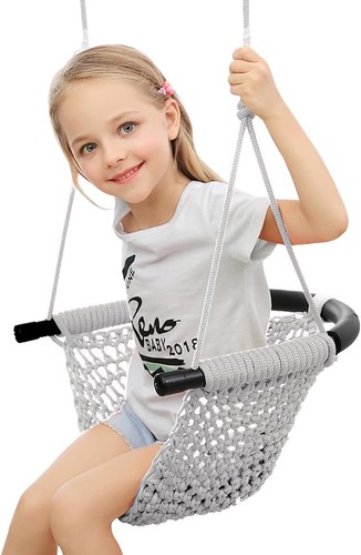 Hand knitting toddler - hand-knitting, swing