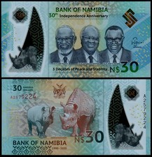 NAMIBIA 30 DOLLARS (P NEW)