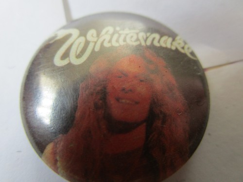 Whitesnake pin badge - pin, vintage