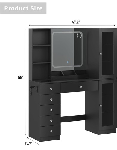Fusou dressing table - table, with