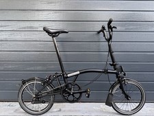 Brompton M2L Black Edition Folding Bike 2 Speed Superb Condition