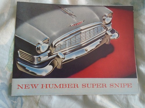 Humber super snipe - humber, brochure