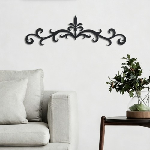 Elegant wrought iron - iron, scroll