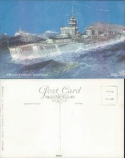 HM Light Cruiser Dauntless J Salmon Ltd Naval Warship