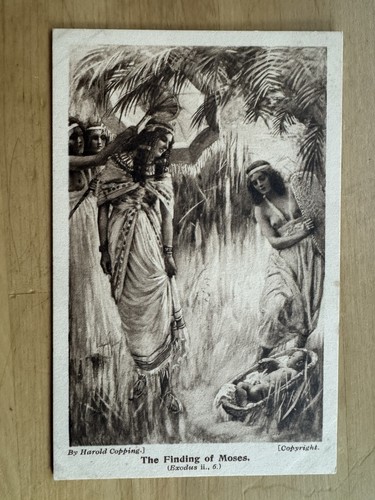 Postcard the finding of - -,