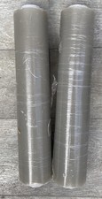 STRONG ROLLS BLACK/CLEAR PALLET STRETCH SHRINK WRAP CAST PACKING CLING FILM