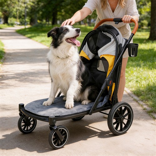 Wheels pet stroller dog - pet,