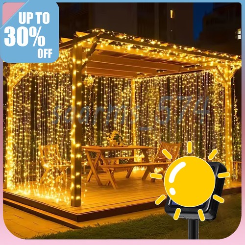 Solar led curtain light - solar,