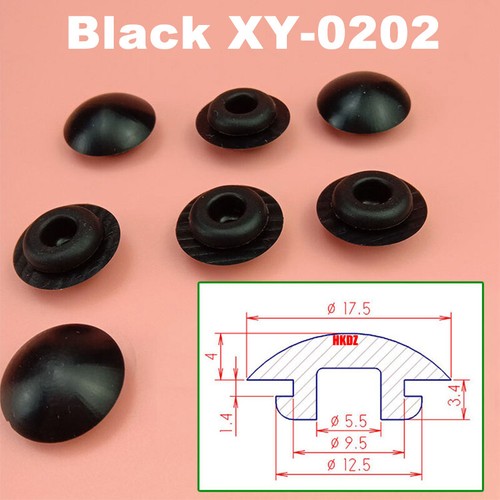 Rubber snap hole plugs - snap-on,