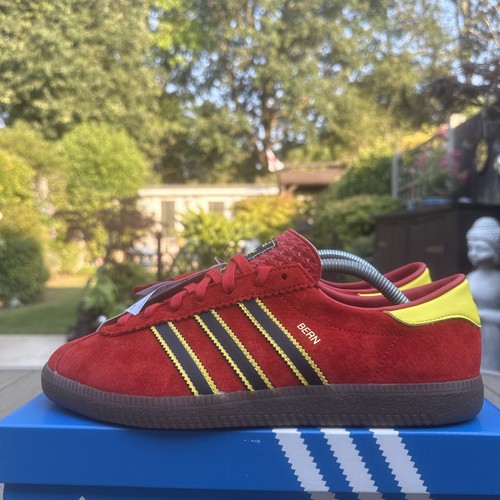 Adidas bern red black - red, yellow