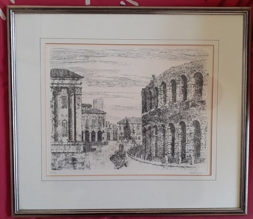Original etching classical - -,