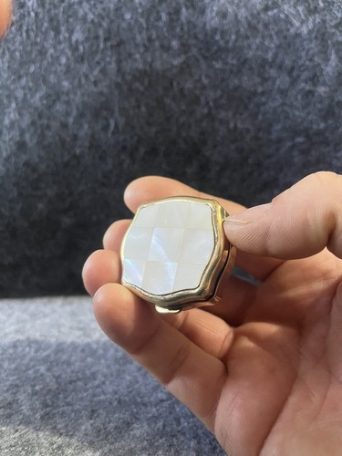 Vintage compact mother pearl - vintage,
