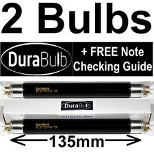 2 x F4 T5 BLB 4W UV Bank Note