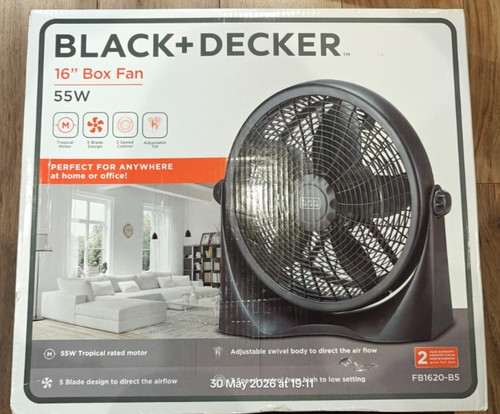 Black decker box - black,