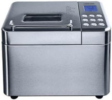 Lakeland 33362 Bread Maker Plus 3 Loaf Size Option 15 Programmes 600W Silver