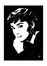 Audrey Hepburn A4 Print