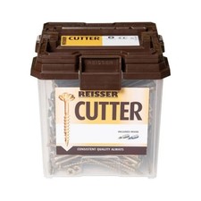 Reisser 822160100PB Cutter Woodscrew Tub 6.0mm x 100mm Countersunk Pozi -Tub 185