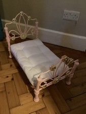 American Girl - Original Rose Pink Iron Bedframe Bed