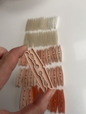 38 vintage weathered coloured