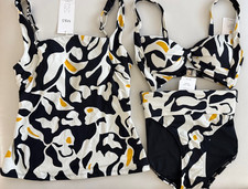 BNWT M&S black/white/yellow