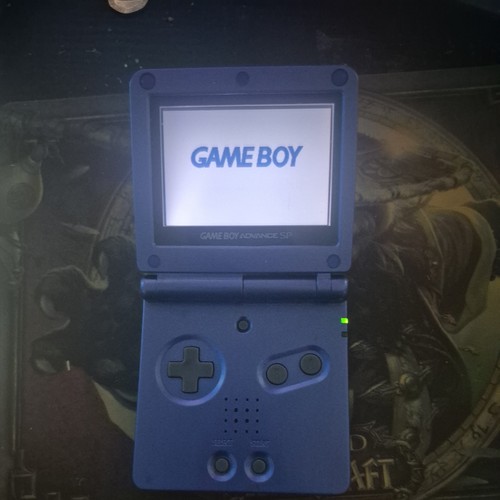 Blue gameboy advance - gameboy, sp
