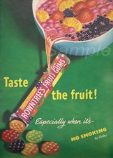 VINTAGE ROWNTREES FRUIT GUMS
