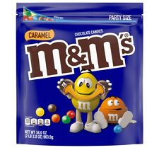 M&M's Caramel Bag Party Size 988g Rare USA Import