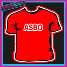 ASBO ANTI SOCIAL CHAV FANCY DRESS T SHIRT  