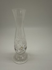 Royal Brierley Vintage Lead Crystal Bud Vase Made In England 16.5 Cm Tall