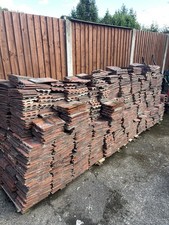 Reclaim Rosemary Red Machine Cut Tiles 1920s-30s