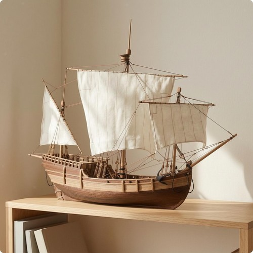 Wooden ship model - ship, kit