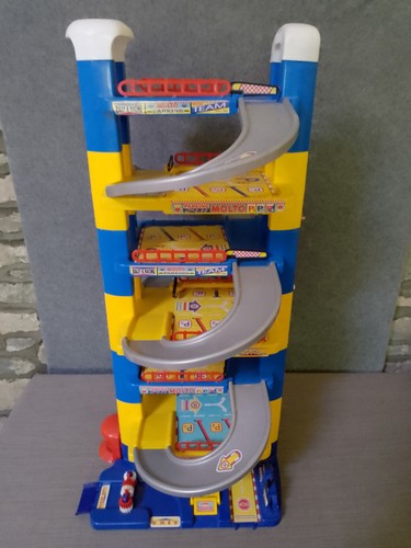 Plastic toy garage molto - plastic,