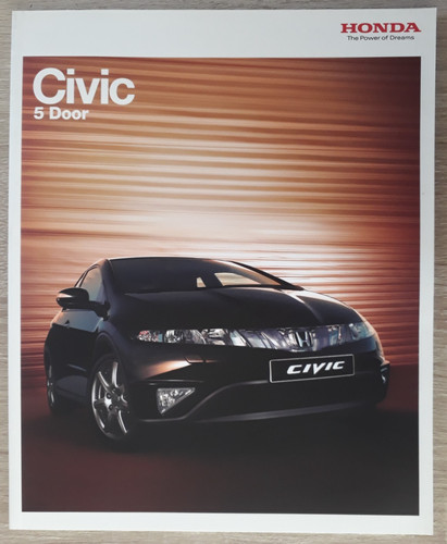 Honda civic range brochure - civic,