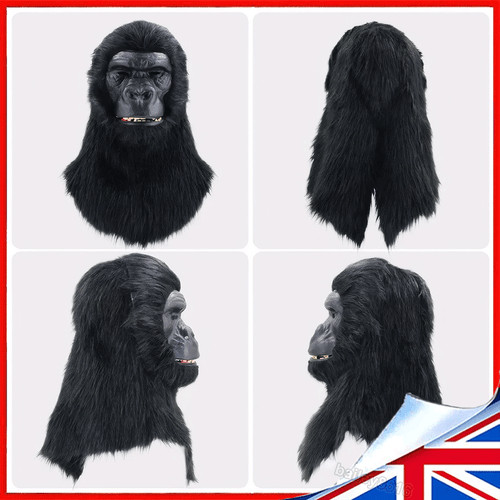Latex black gorilla ape - latex,