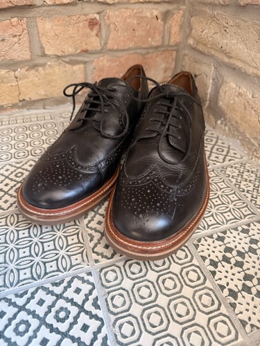 Men sole black leather - black,