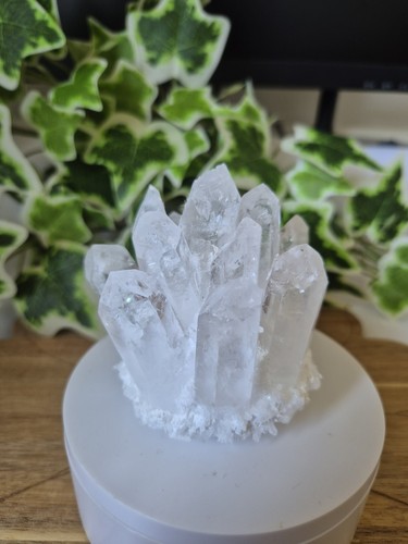 Natural clear quartz - natural, cluster