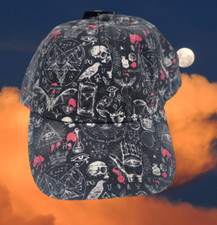 Spirit Halloween Occult Witchcraft Hat Adjustable Unisex One Size Sold Out NWT