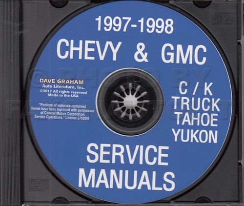 1998 gmc chevy truck - ck, shop