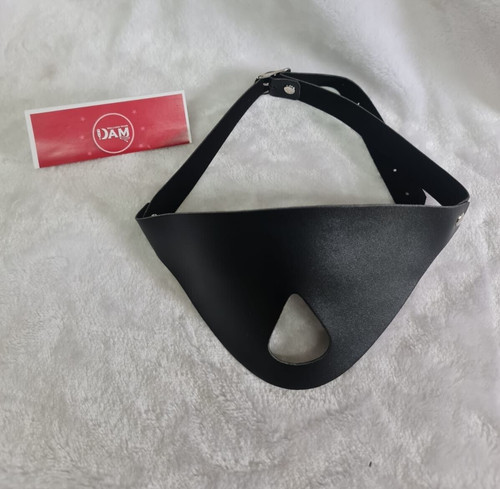 Bdsm blindfold nose hole faux - nose,