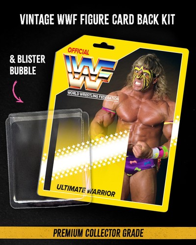 Wwf ultimate warrior card - ultimate,