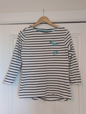 Sugarhill Boutique Brighton Dinosaur Striped Pocket Top (size 10)