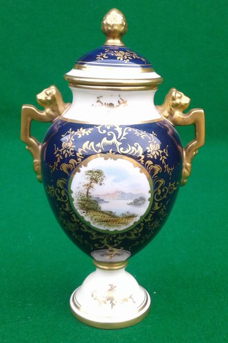 Coalport lions head - 5”,